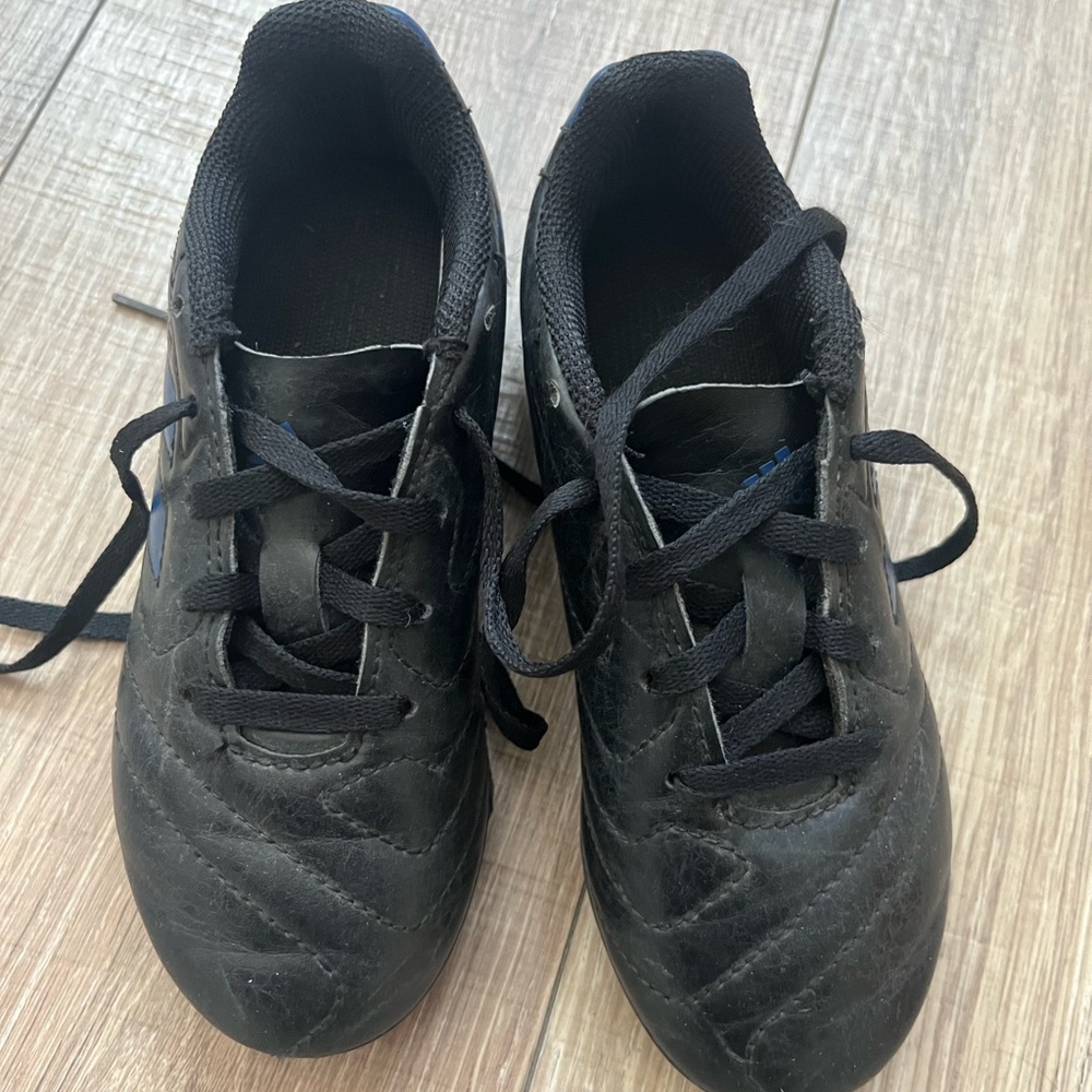 Adidas soccer cleats Black and Blue Sneakers